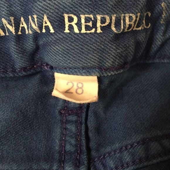 Banana Republic Blue Skinny Jeans - Picture 5 of 7